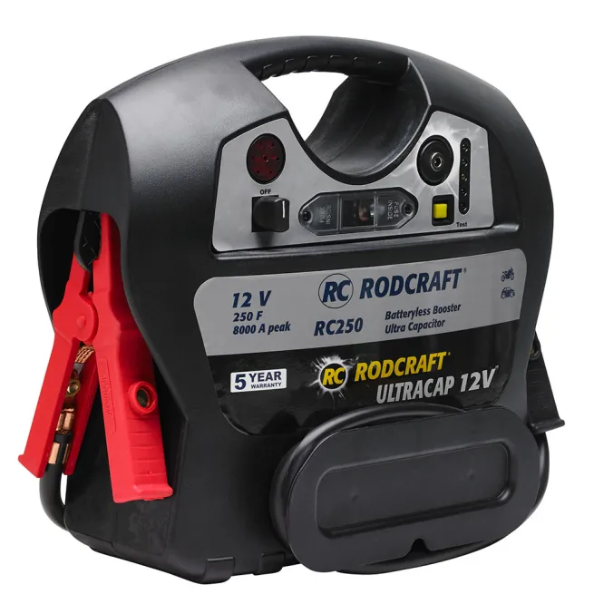 Rodcraft Ultrakondensatoren-Booster RC250 - Starthilfe