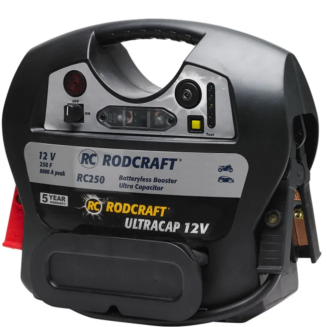 Rodcraft Ultrakondensatoren-Booster RC250 - Starthilfe