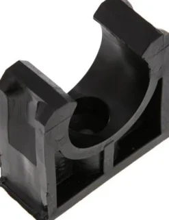 Rohrklemme 25mm, Polyethylen (schwarz)