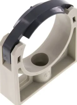 Rohrklemme 63mm, Polypropylen (grau)