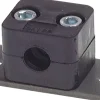 Rohrschelle, 12mm, Baugröße 1, leichte Baureihe, verlängerte Anschweißplatte
