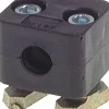 Rohrschelle, 20mm, Baugröße 3, leichte Baureihe, zum Aufbau auf C-Tragschiene