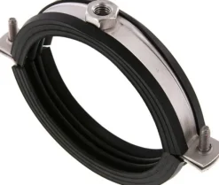 Rohrschelle, 100 - 106mm, 1.4404, mit Einlage, RS 106 G ES