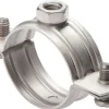Rohrschelle, 40 - 43mm, 1.4404, ohne Einlage