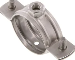 Rohrschelle, 40 - 43mm, 1.4404, ohne Einlage
