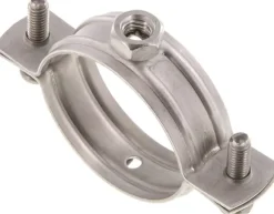 Rohrschelle, 47 - 51mm, 1.4404, ohne Einlage