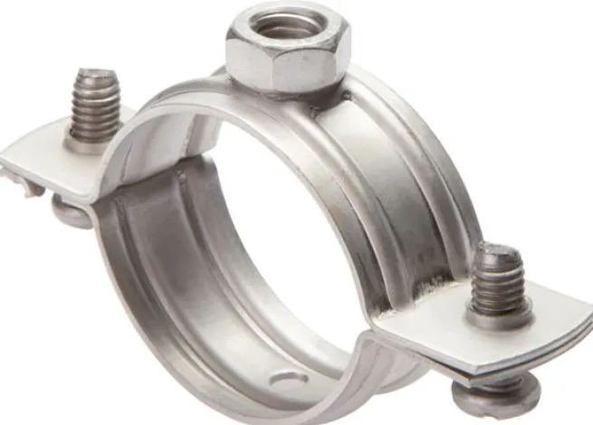 Rohrschelle, 54 - 60mm, 1.4404, ohne Einlage