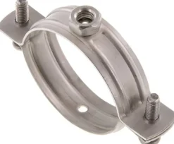 Rohrschelle, 54 - 60mm, 1.4404, ohne Einlage