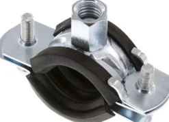 Rohrschelle 20 - 24mm,Stahl verzinkt mit Einlage, FISCHER, RSF 24