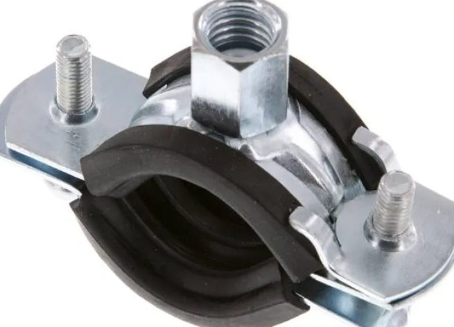 Rohrschelle 20 - 24mm,Stahl verzinkt mit Einlage, FISCHER, RSF 24