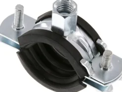 Rohrschelle 25 - 30mm,Stahl verzinkt mit Einlage, FISCHER