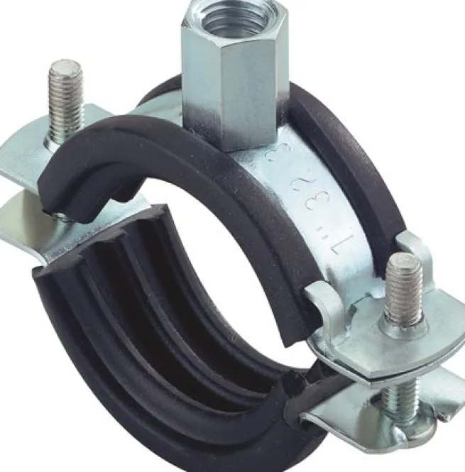 Rohrschelle 12 - 15mm,Stahl verzinkt mit Einlage, FISCHER