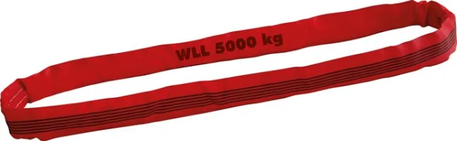 Rundschlinge EN 1492-2, Nutzlänge 4m, WLL 5000kg