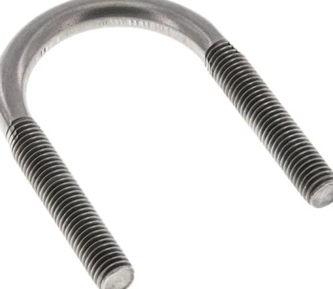 Rundstahlbügel, M 10, 38 - 42,4mm, 1.4301
