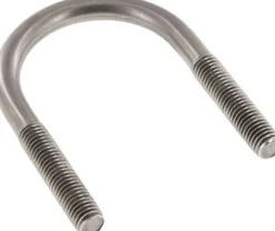 Rundstahlbügel, M 12, 57 - 60,3mm, 1.4301