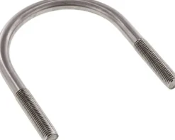 Rundstahlbügel, M 16, 108 - 114,3mm, 1.4301