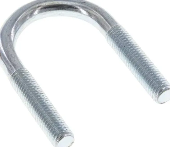 Rundstahlbügel, M 10, 30 - 33,7mm, Stahl verzinkt