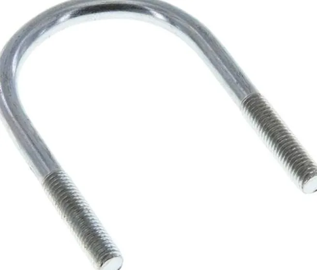 Rundstahlbügel, M 8, 48,3mm, Stahl verzinkt