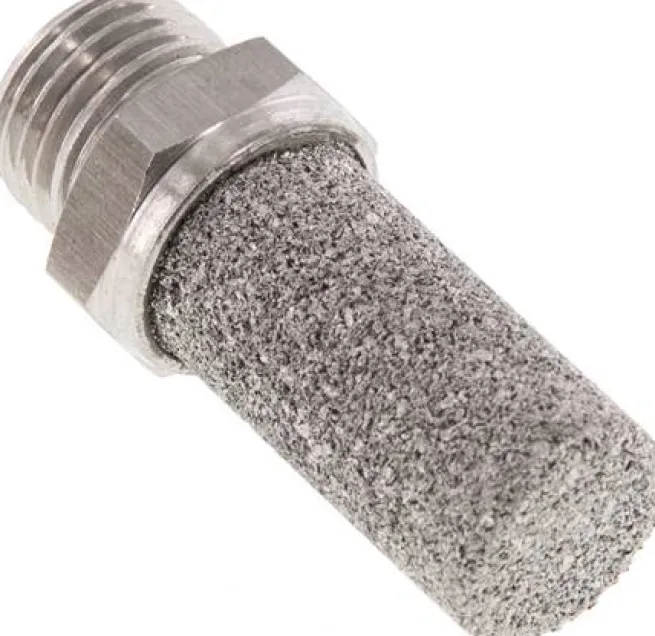 Schalldämpfer G 1/4", Edelstahl