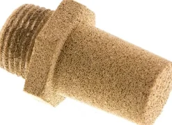 Schalldämpfer G 3/8", Sinterbronze, Sechskant