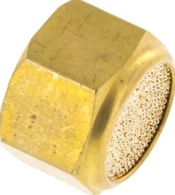 Schalldämpfer G 1/4", Sinterbronze, Innengewinde