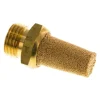 Schalldämpfer G 1/4", Sinterbronze, Messinggewinde