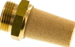 Schalldämpfer G 3/4", Sinterbronze, Messinggewinde
