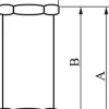 Schlauchbruchsicherung G 1/4" (Innengewinde / Außengewinde)