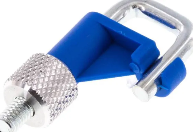 Schlauchklemme, 1 - 10 mm, blau