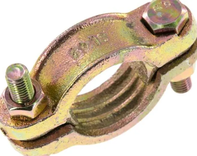 Schlauchklemme Temperguss verzinkt, 39 - 49mm