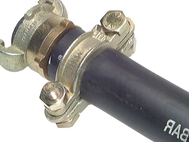 Schlauchklemme Temperguss verzinkt, 39 - 49mm