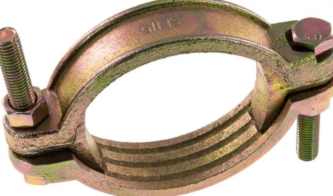Schlauchklemme Temperguss verzinkt, 94 - 115mm