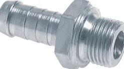 Schlauchnippel G 1/2" AG (Dichtkante), 11 - 12mm