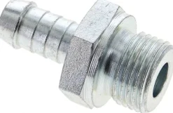 Schlauchnippel G 1/2" AG (Dichtkante), 11 - 12mm