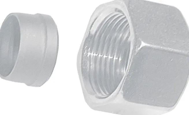 Schlauchnippel M 18 x 1,5 (12 L), 11 - 12mm, Stahl verzinkt