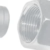 Schlauchnippel M 12 x 1,5 (6 L), 5 - 6mm, Stahl verzinkt