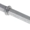 Schlauchnippel Rohr 6, Schl. 5 - 6mm, Stahl verzinkt