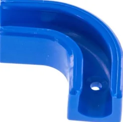 90°-Schlauchstütze, blau für 6mm Schlauch