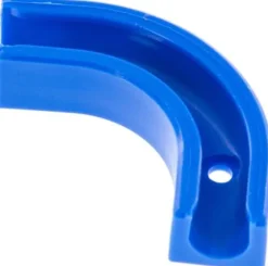 90°-Schlauchstütze, blau für 8mm Schlauch