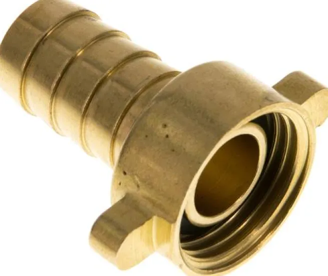 2/3-Schlauchtülle, mit Mutter G 1/2"-13 (1/2")mm, gerade