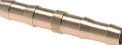 Schlauchverbindungsrohr DIN EN 560, 9 (3/8")mm-9 (3/8")mm, Messing