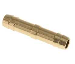 Schlauchverbindungsrohr 9 (3/8")mm, Messing, Eco-Line