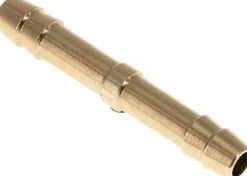 Schlauchverbindungsrohr 6 (1/4")mm-6 (1/4")mm, Messing