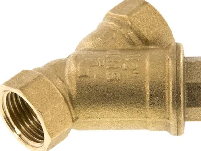 Schmutzfänger G 1/2", -0,99 bis 20bar, Messing, Typ F