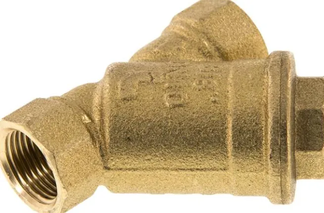 Schmutzfänger G 3/8", -0,99 bis 20bar, Messing