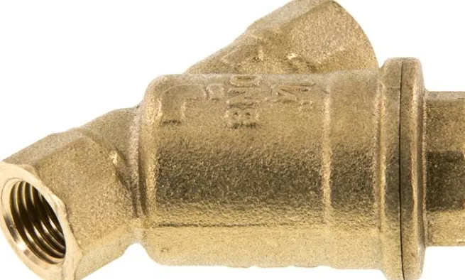 Schmutzfänger G 1/4", -0,99 bis 20bar, Messing