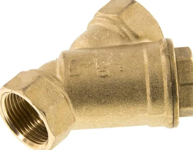 Schmutzfänger G 3/4", -0,99 bis 20bar, Messing