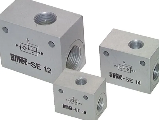 Schnellentlüftungsventil G 1/4", Präzision
