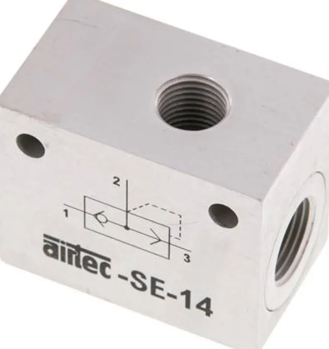 Schnellentlüftungsventil G 1/4", Präzision