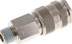 Schnellkupplung (ARO/ORION) R 1/4"(AG), Kugelverriegelung, NW 5,5